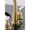 Kingston Brass FSC8953CML Manhattan Widespread Bathroom Faucet W/ Brass Pop-Up, Brass FSC8953CML - alternate 3